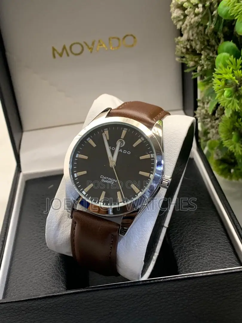 Movado Leather Watch