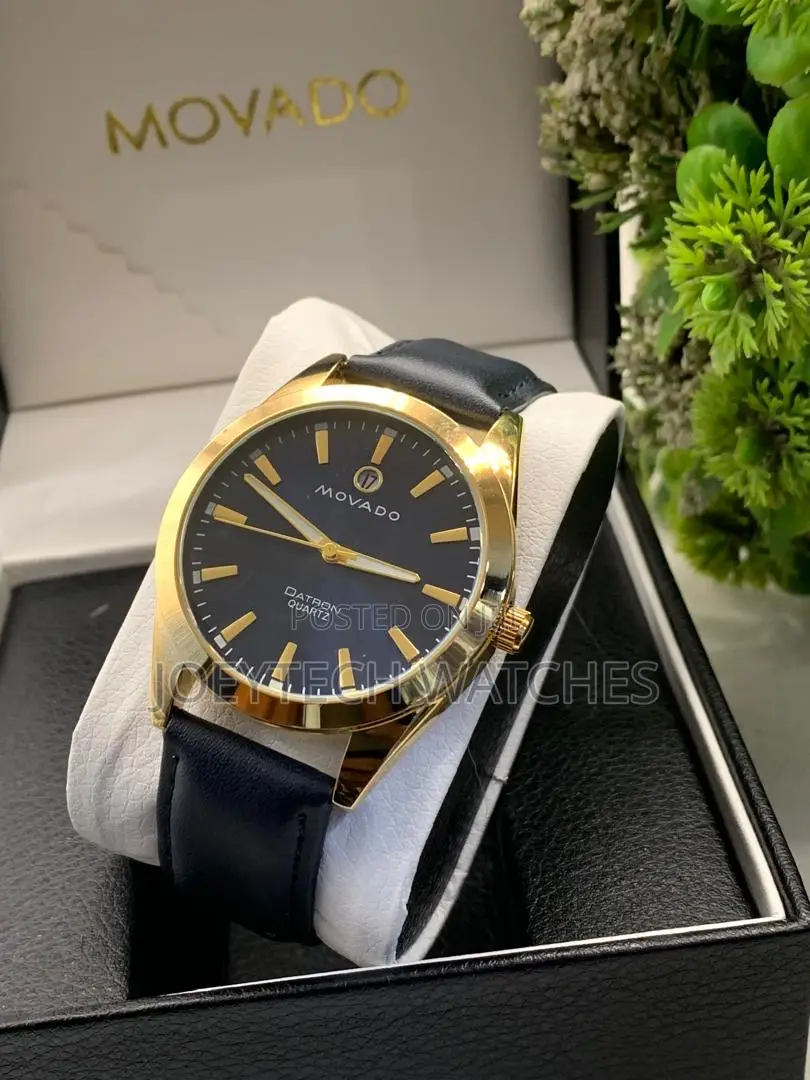 Movado Leather Watch