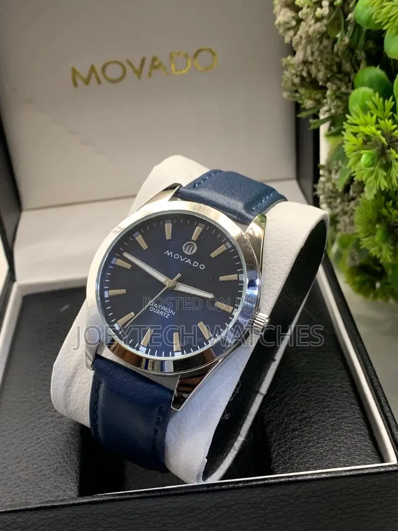 Movado Leather Watch