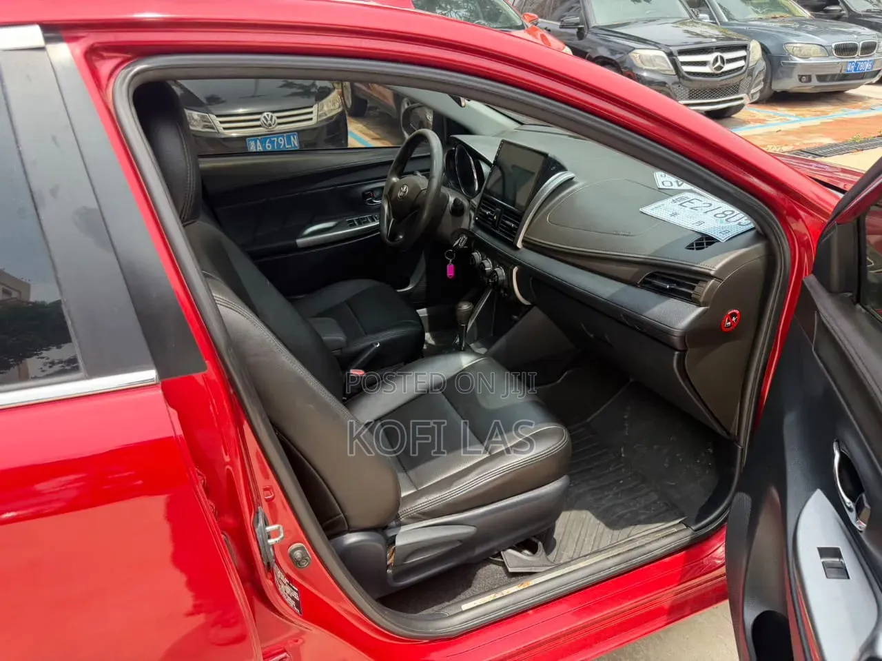 Toyota Yaris 2016 Red