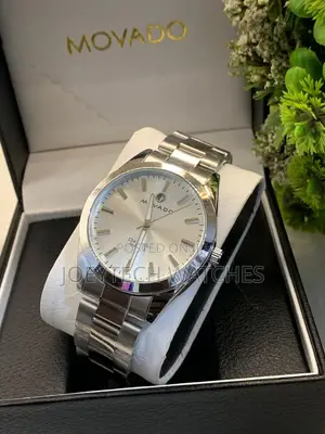 Movado Chain Stainless Steel Watch
