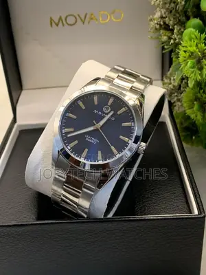 Movado Chain Stainless Steel Watch