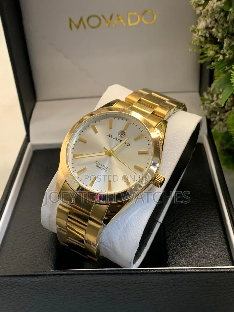 Movado Chain Stainless Steel Watch