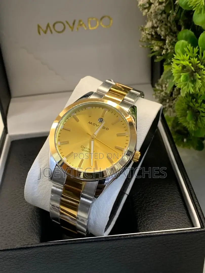 Movado Chain Stainless Steel Watch
