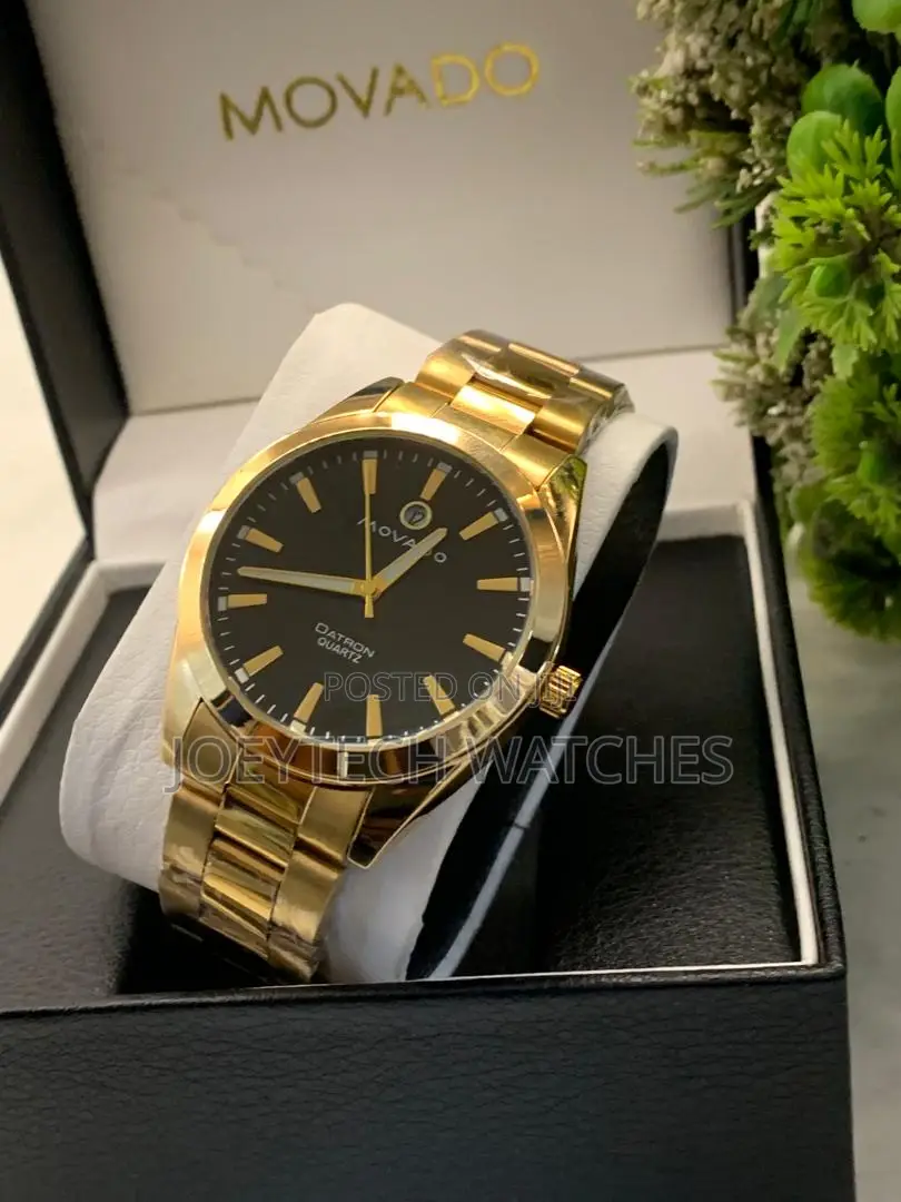 Movado Chain Stainless Steel Watch