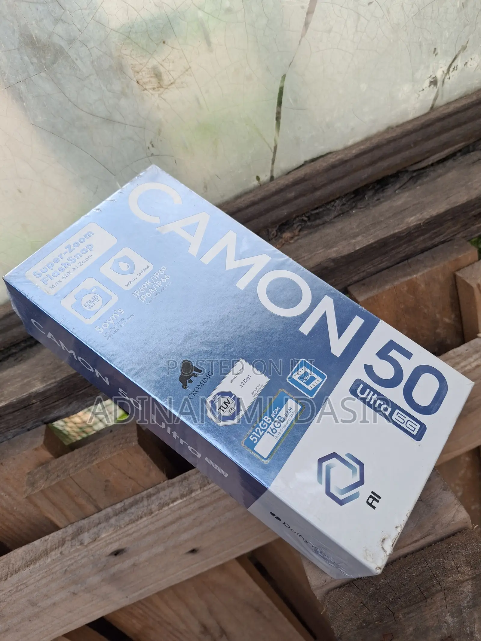 New Tecno Camon 50 Ultra 512 GB Black