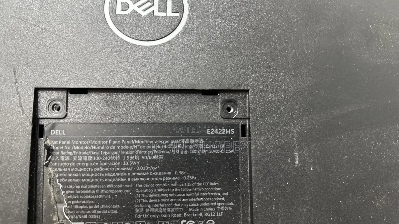 Dell E2422HS 24” IPS Monitor