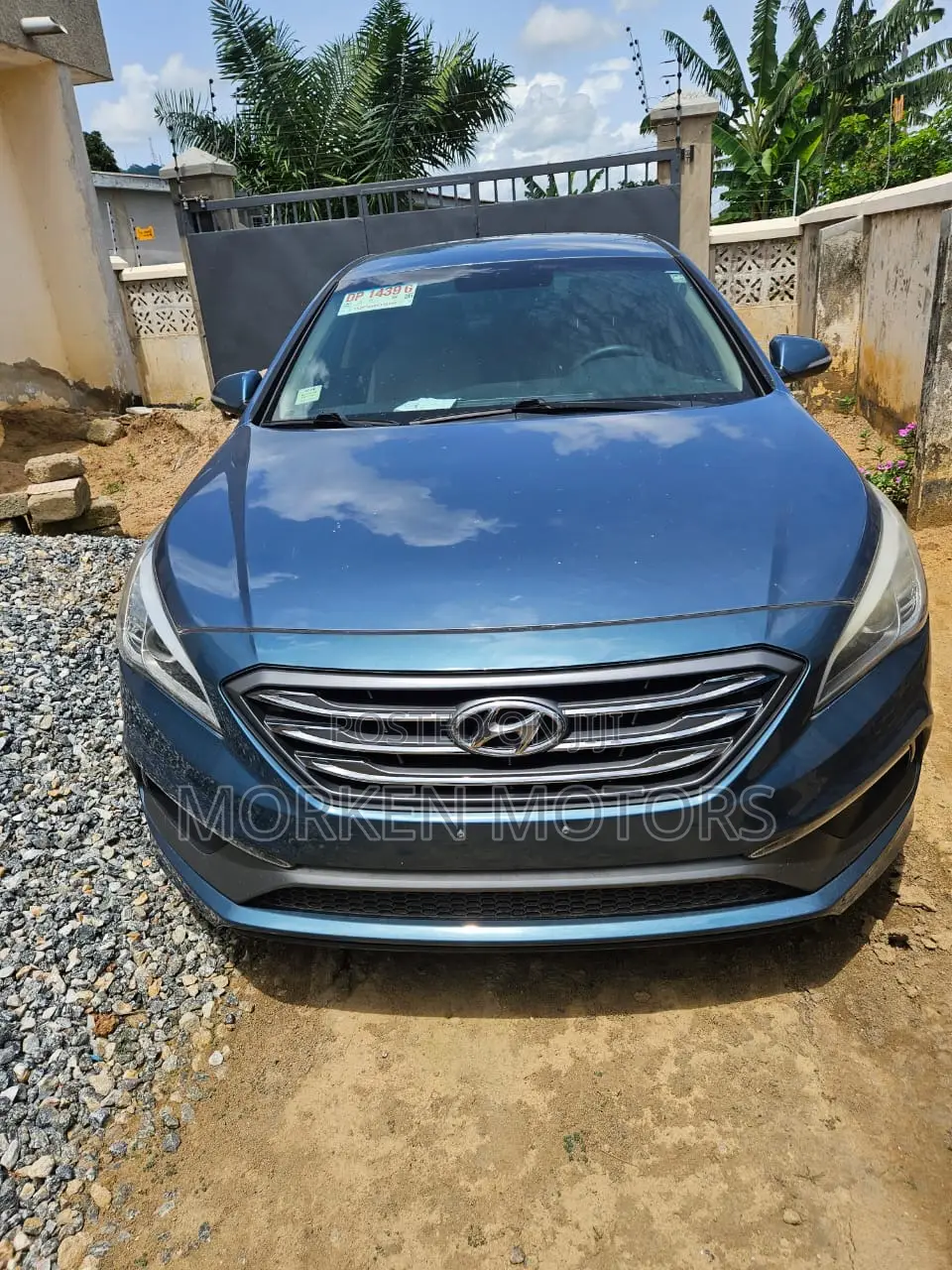 Hyundai Sonata Sport 2.0T Sedan FWD (2.0L 4cyl 6A) 2017 Blue