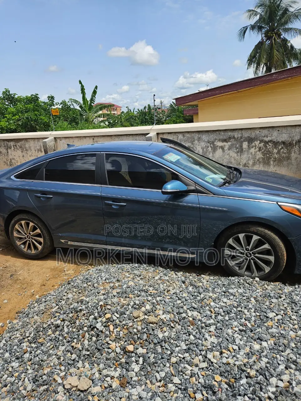 Hyundai Sonata Sport 2.0T Sedan FWD (2.0L 4cyl 6A) 2017 Blue