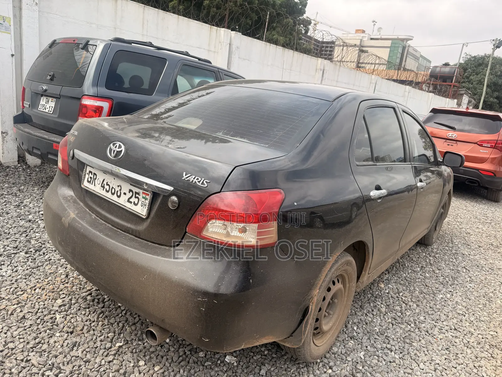 Toyota Yaris 1.5 2008 Black