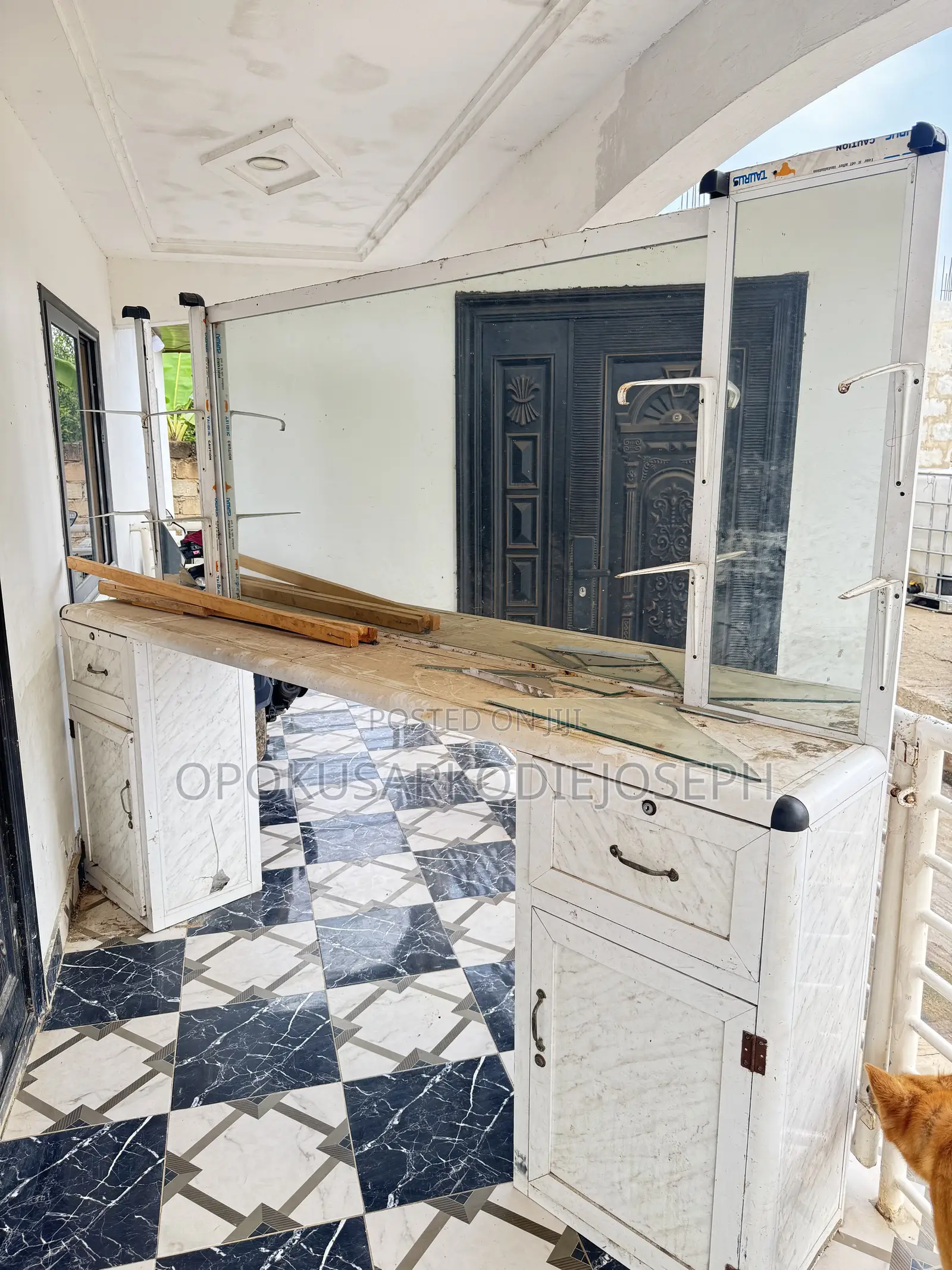 Barbering Shop or Salon Mirror