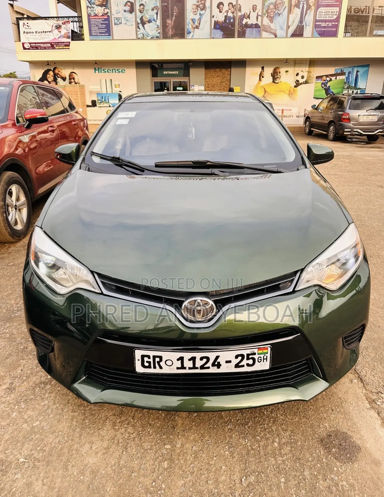 Toyota Corolla LE Eco Plus 4dr Sedan (1.8L 4cyl CVT) 2015 Green