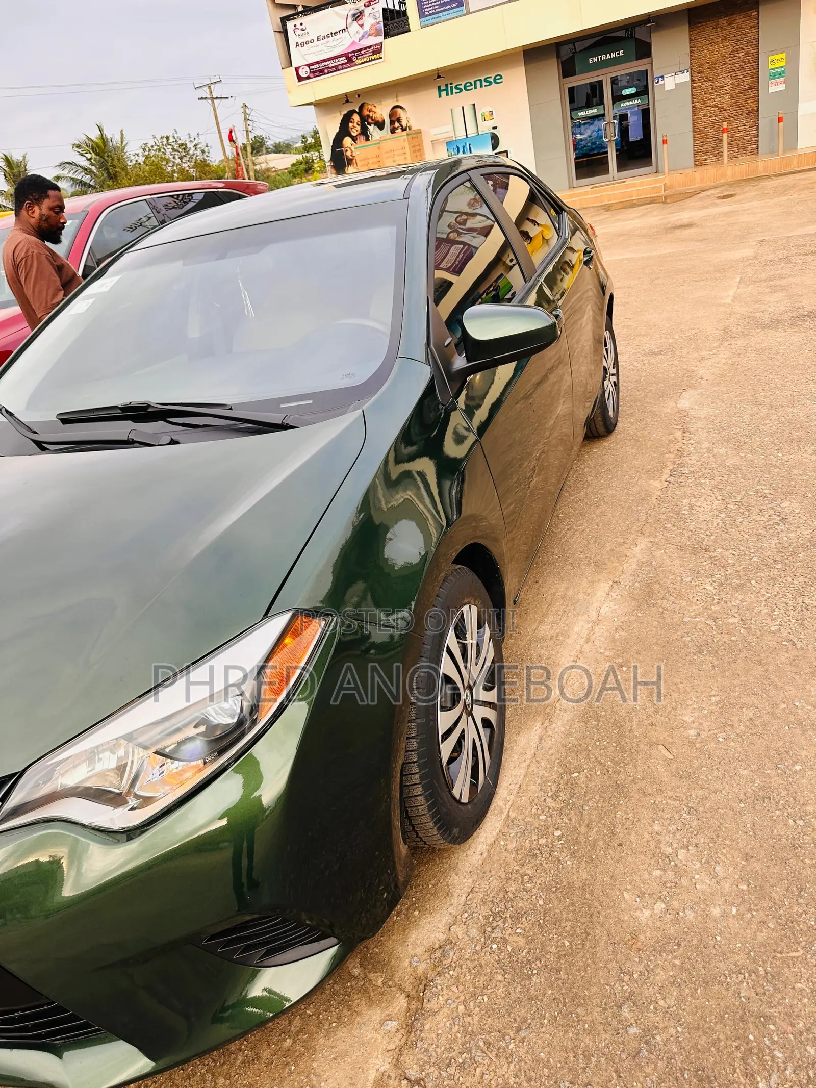 Toyota Corolla LE Eco Plus 4dr Sedan (1.8L 4cyl CVT) 2015 Green