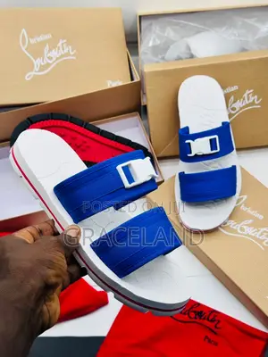 This Is Original Saint Laurent Male Slippers