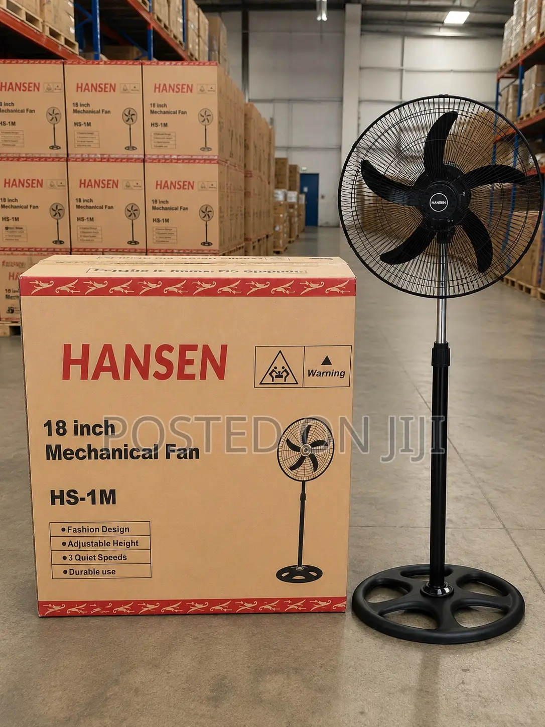 18 Inches Standing Fan Hansen No Noise