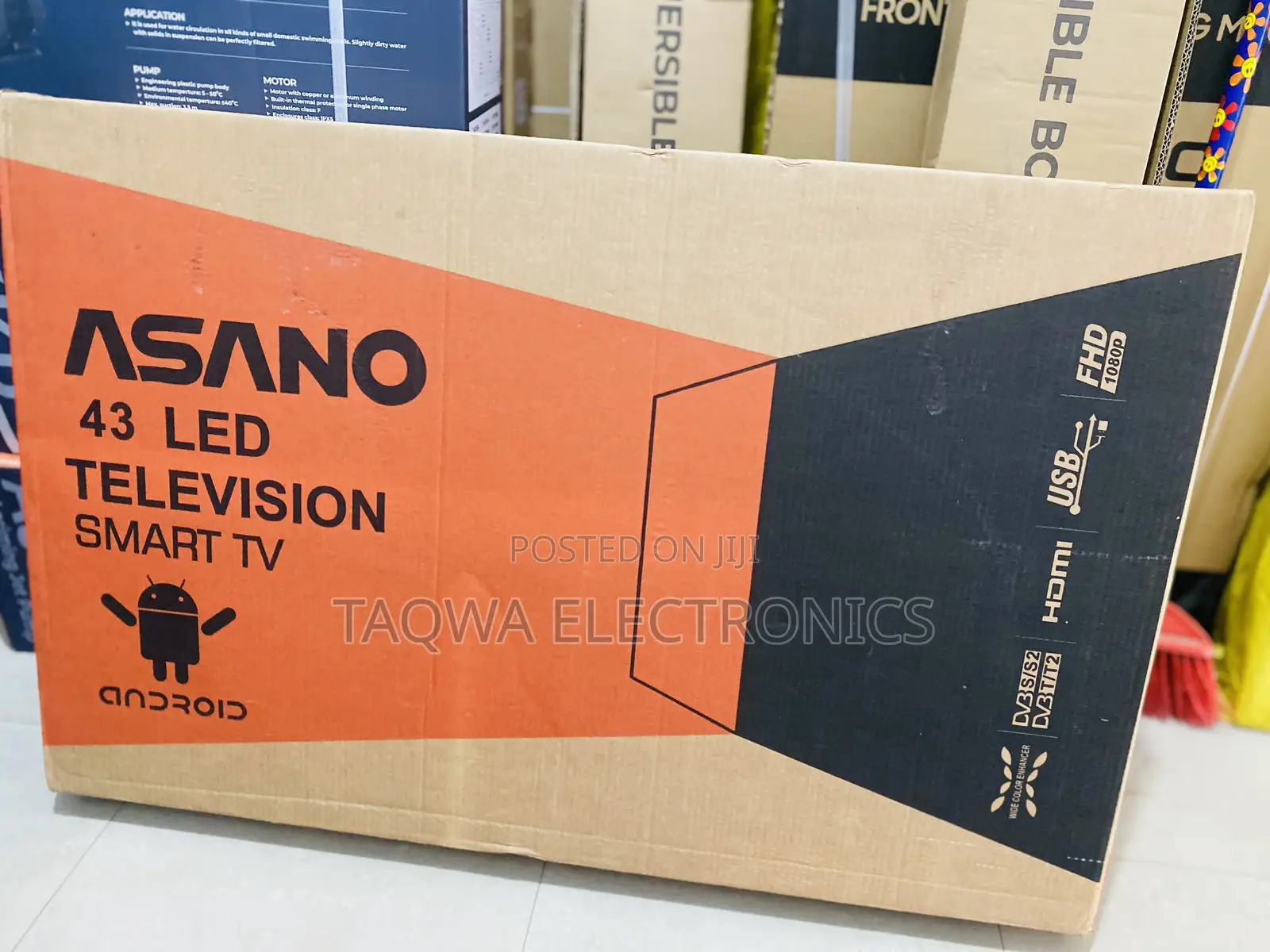 Stream With Asano 43 Inch Smart TV