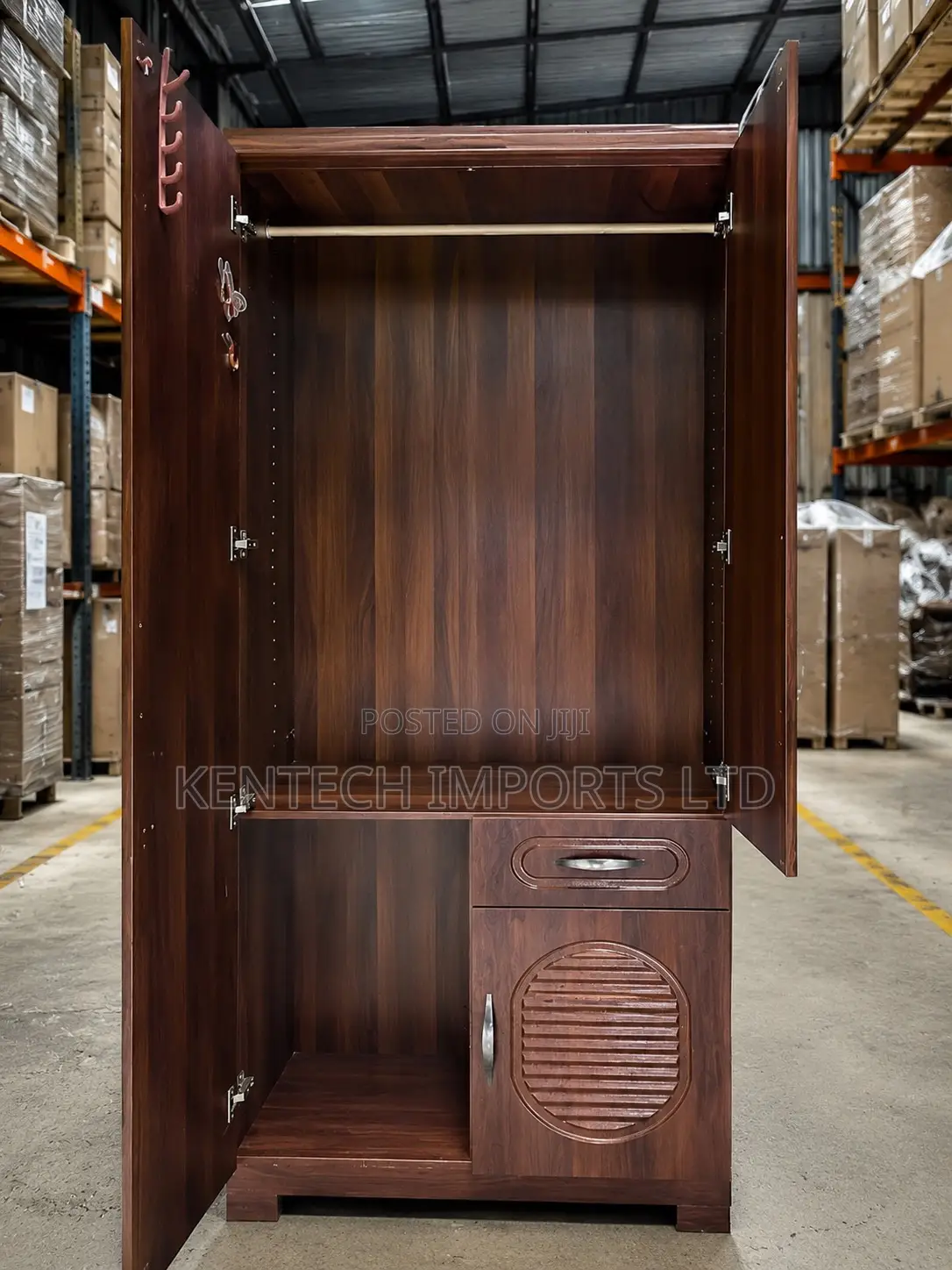 Quality China Made Wardrobe 2 in 1/ 2 Doors