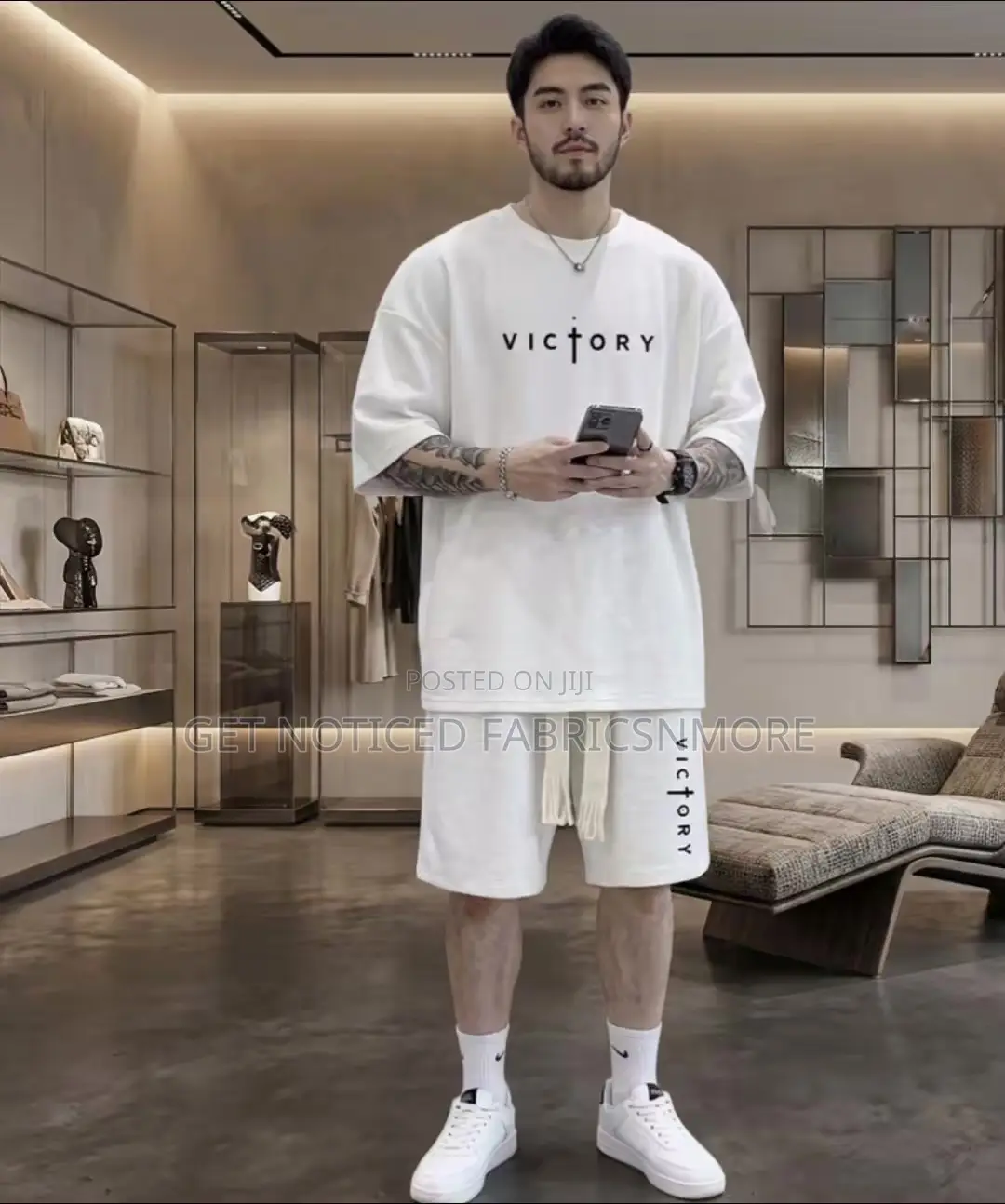 Men’s Shirt Short 2piece