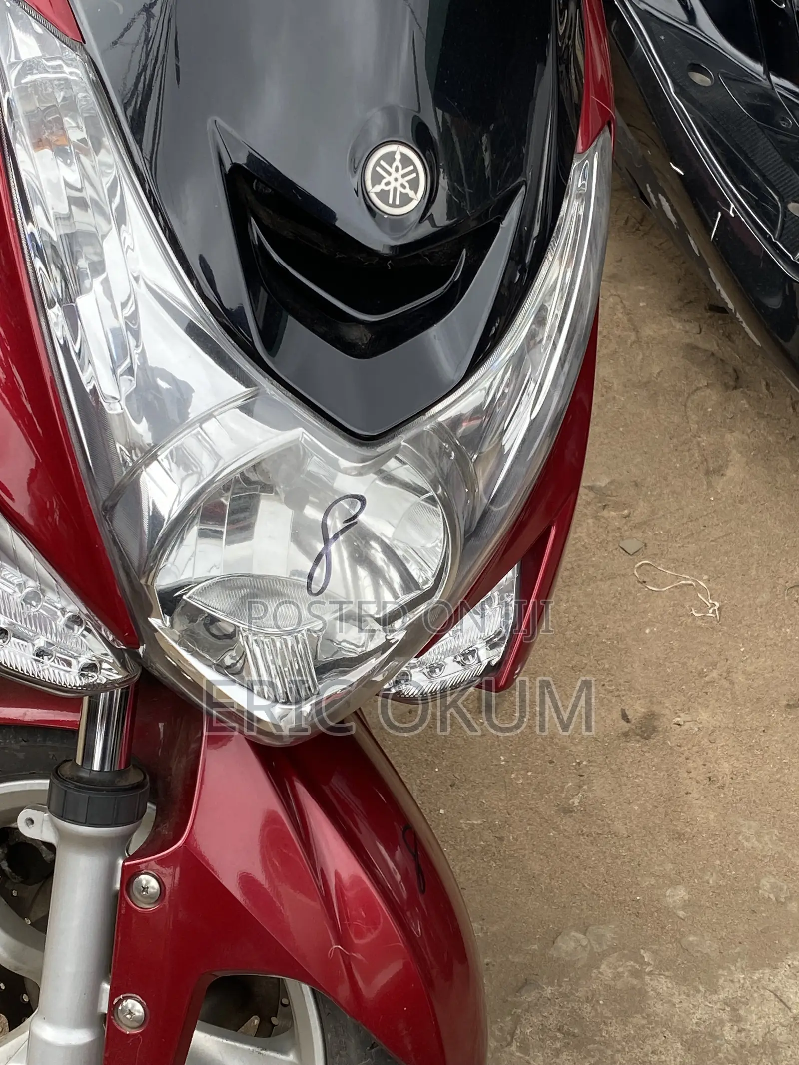 Yamaha Majesty 2024 Red