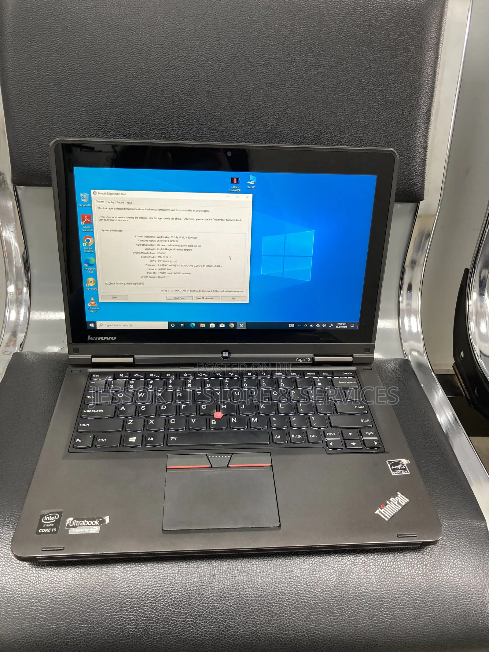Laptop Lenovo ThinkPad Yoga 4GB Intel Core i5 SSD 256GB