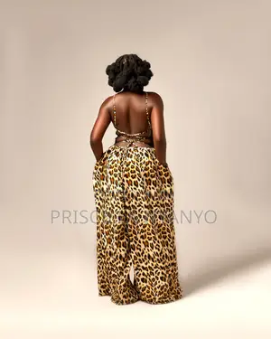 CillAfro’s UNTAMED Leopard Maxi Dress - Afro Classic .