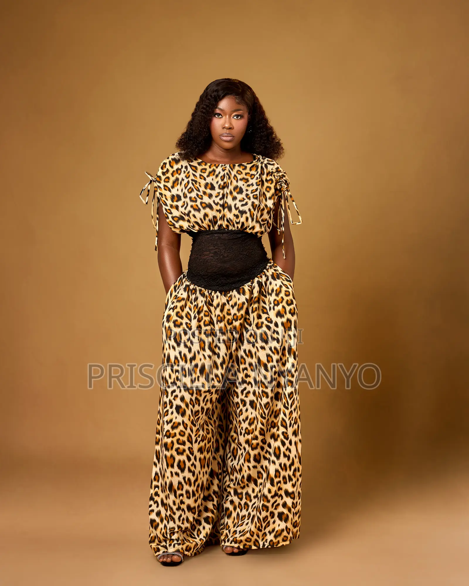 CillAfro’s UNTAMED Leopard Maxi Dress - Afro Classic .