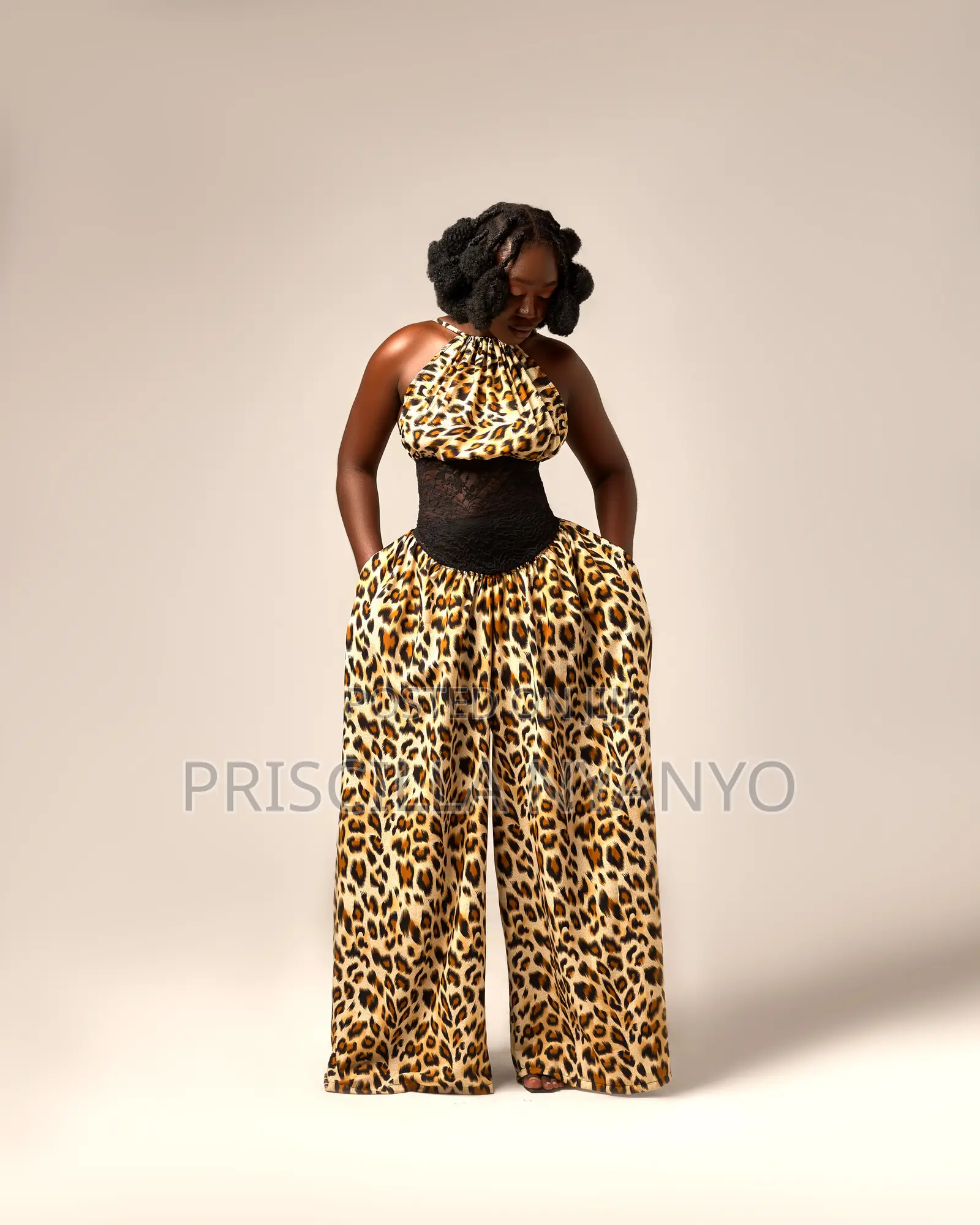 CillAfro’s UNTAMED Leopard Maxi Dress - Afro Classic .