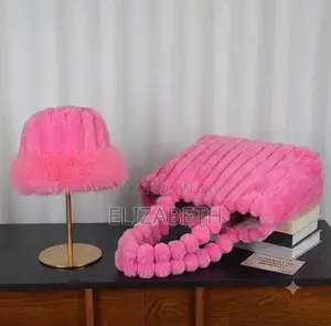 Stylish Plush Fur Tote Bag