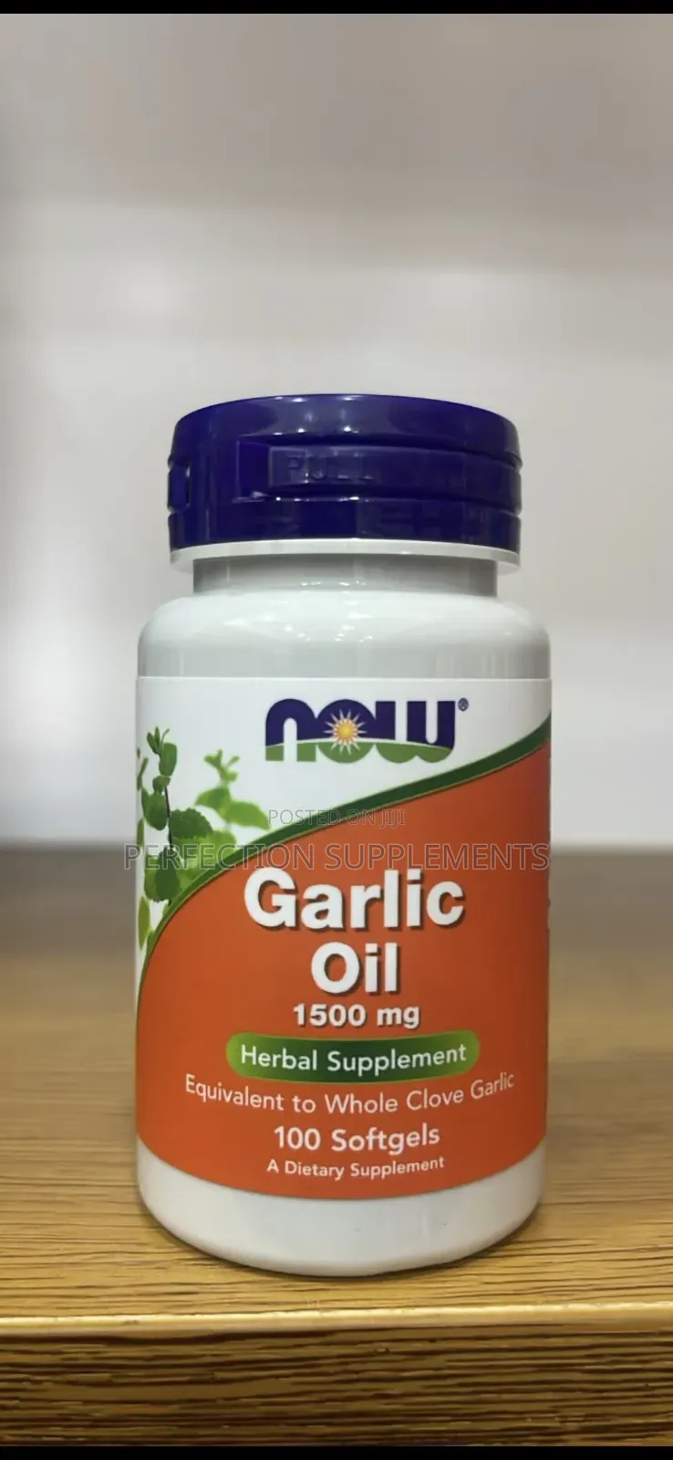 Garlic Oil 1500 Mg Softgels Herbal Supplement