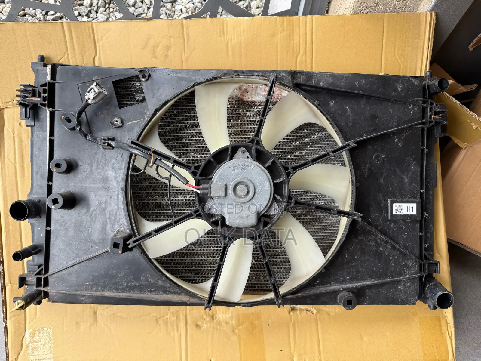 Toyota Corolla 2020 to 2024 Radiator Fan Assembly
