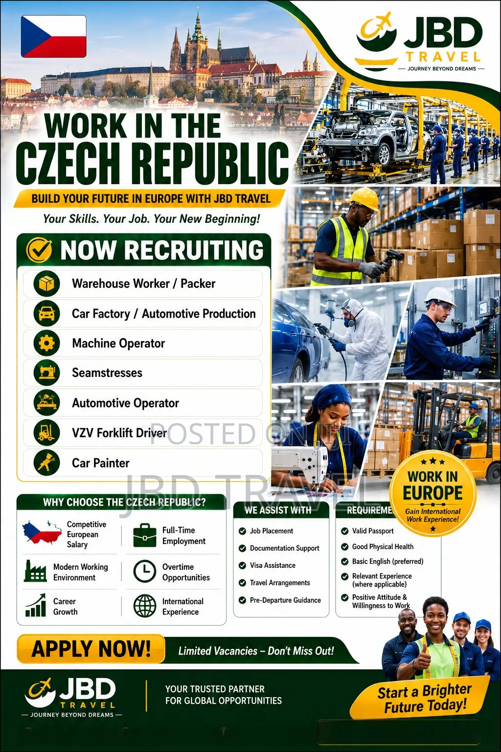 Work in the Czech Republic
