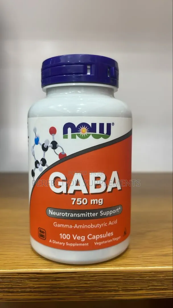 GABA 750 Mg Veg Capsules Neurotransmitter Support*