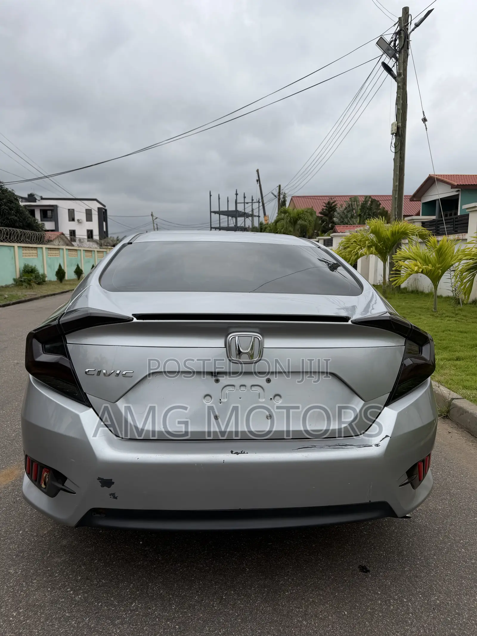 Honda Civic LX Sedan 2018 Silver