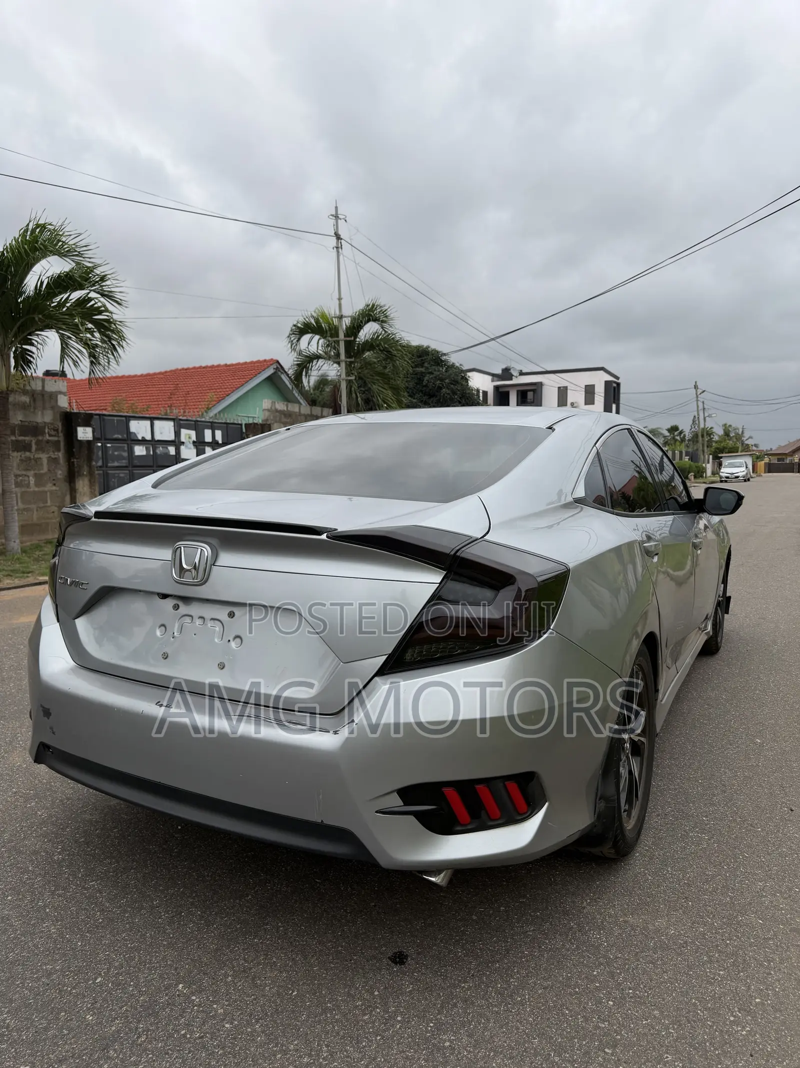 Honda Civic LX Sedan 2018 Silver