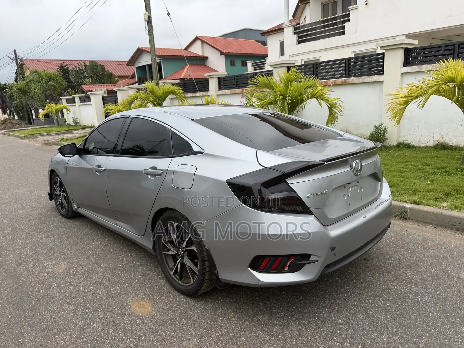 Honda Civic LX Sedan 2018 Silver