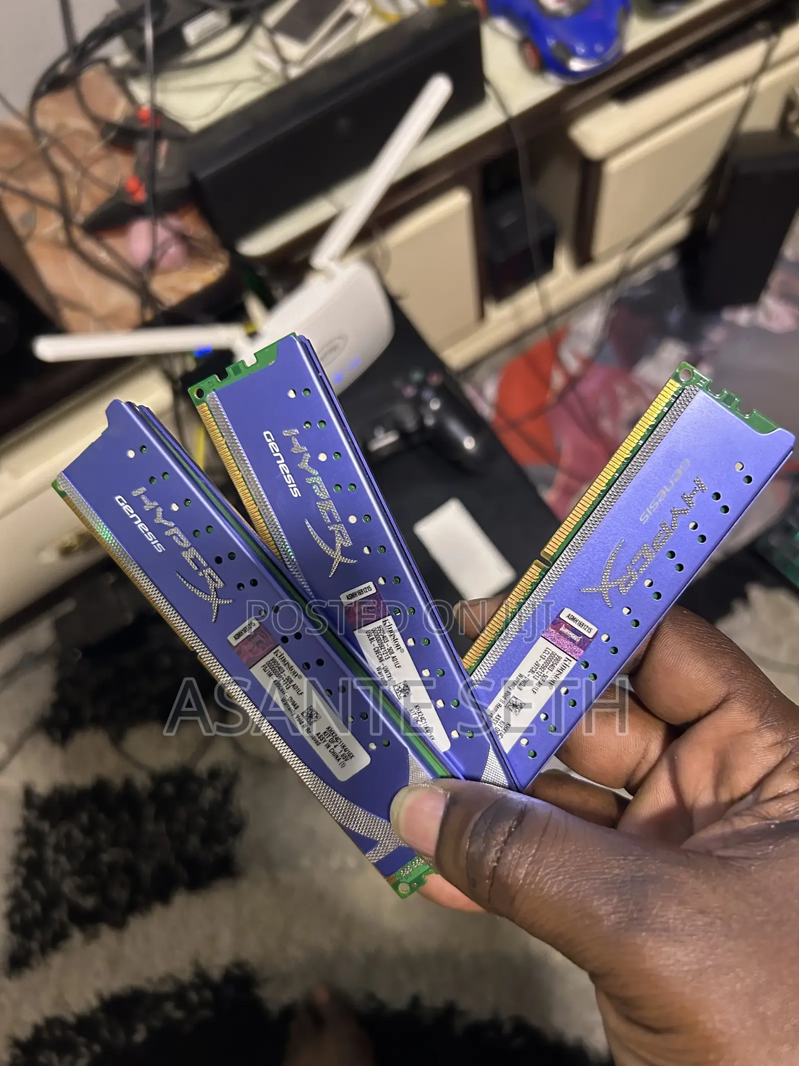 Desktop Gaming Hyper X Ddr3 Ram 4gb Each