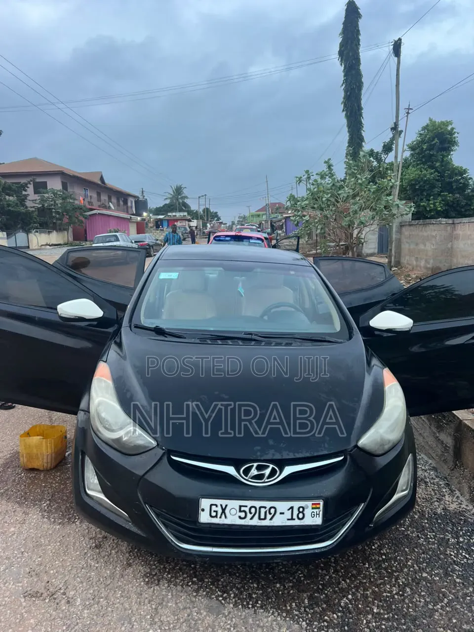 Hyundai Elantra 2012 Black