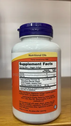 Evening Primrose Oil 500 Mg Softgels Women's Health*