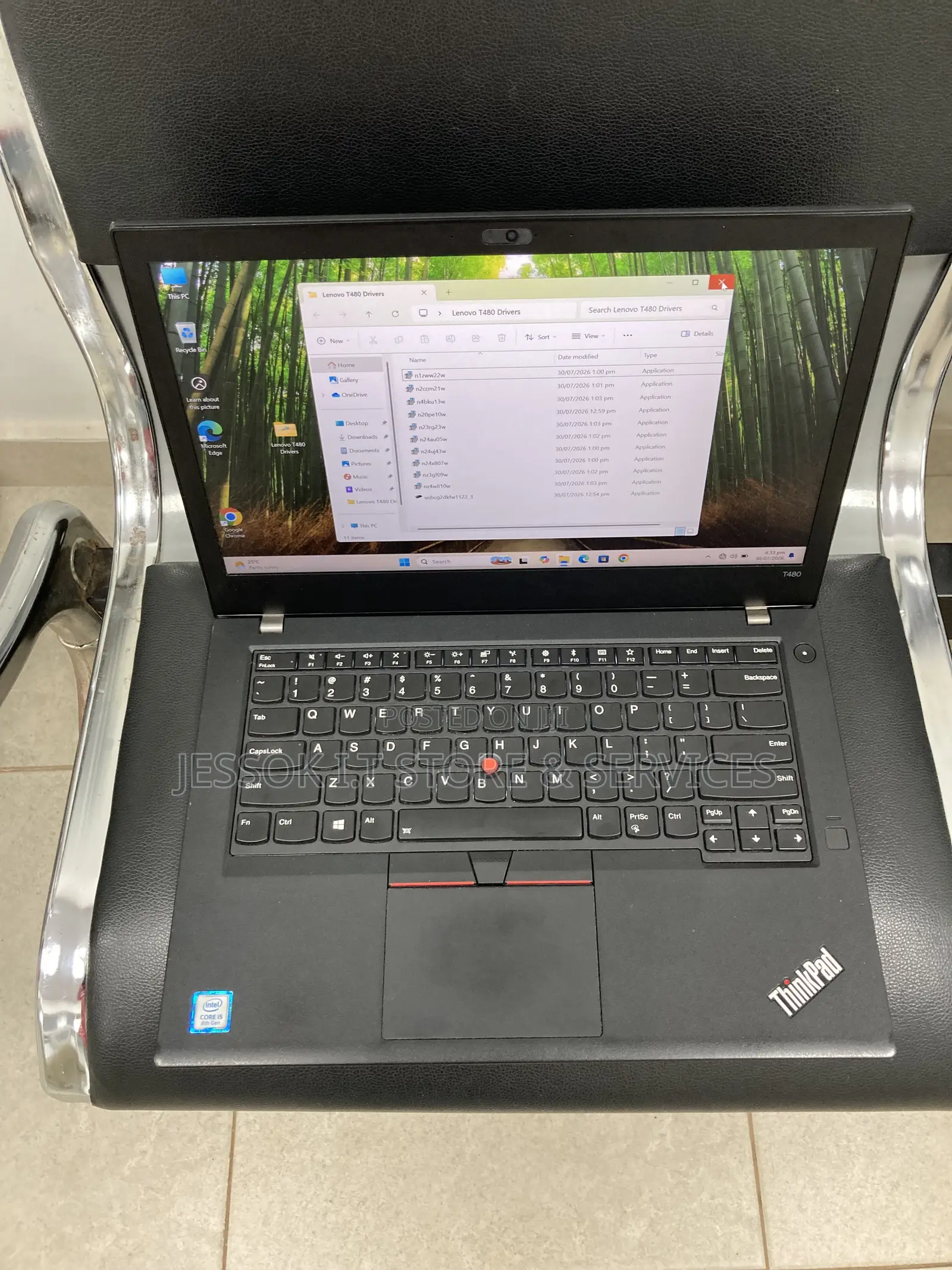 Laptop Lenovo ThinkPad T480 8GB Intel Core i5 SSD 256GB