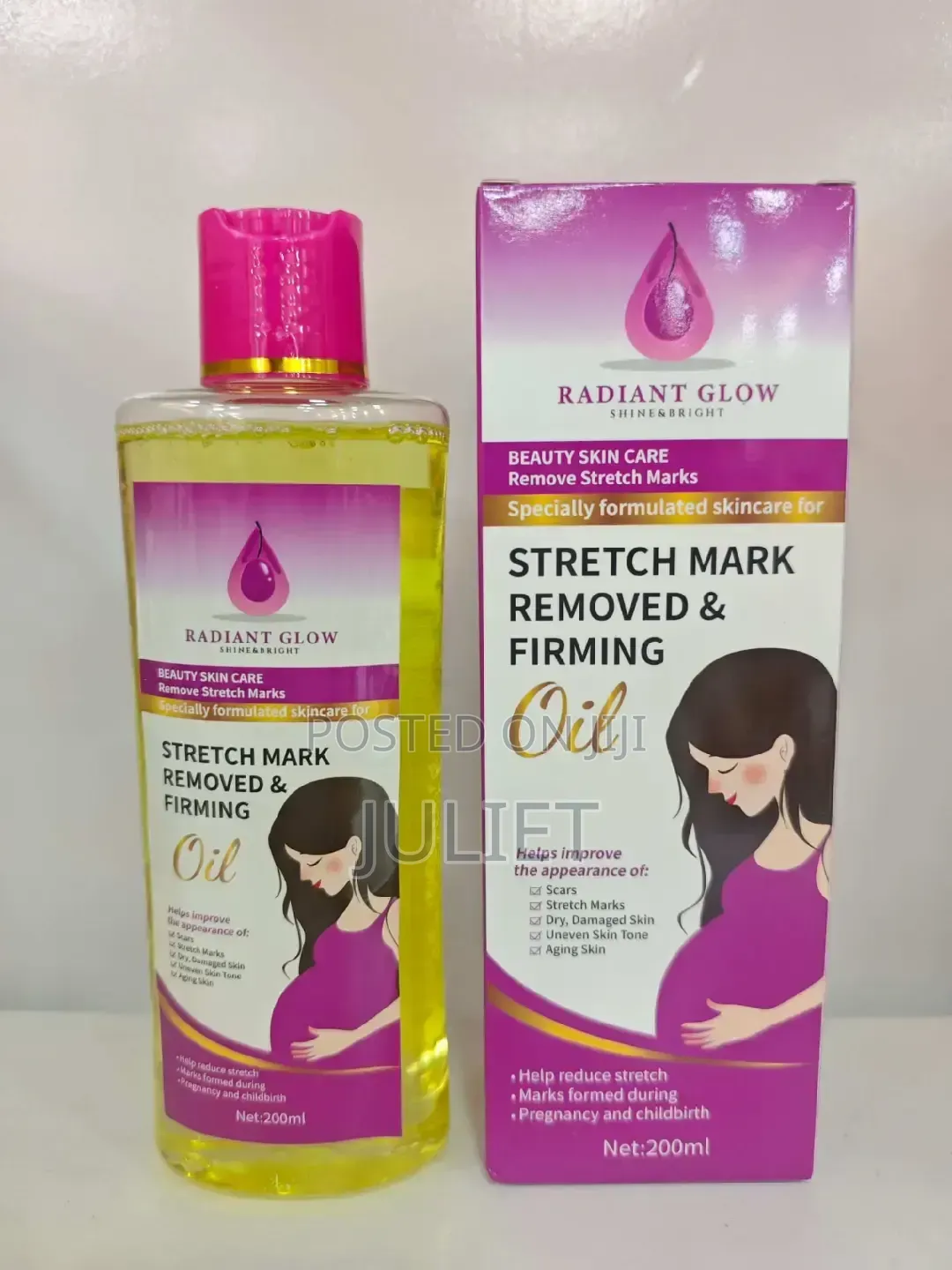 Stretch Marks Scars Removal Oil