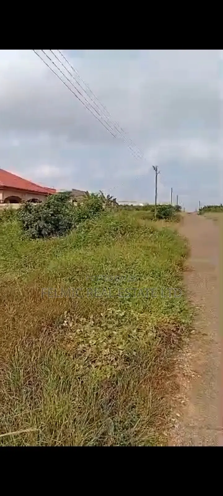 100x80ft Plot at Tema Comm 24 Palm Ridge Estate for Sale
