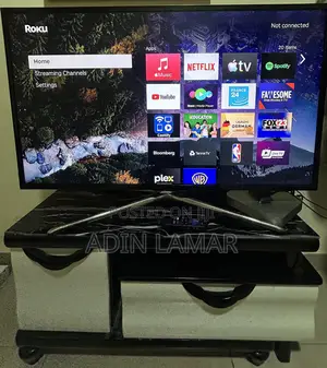 Samsung 42” Full HD LED TV + Android TV Box + TV Stand