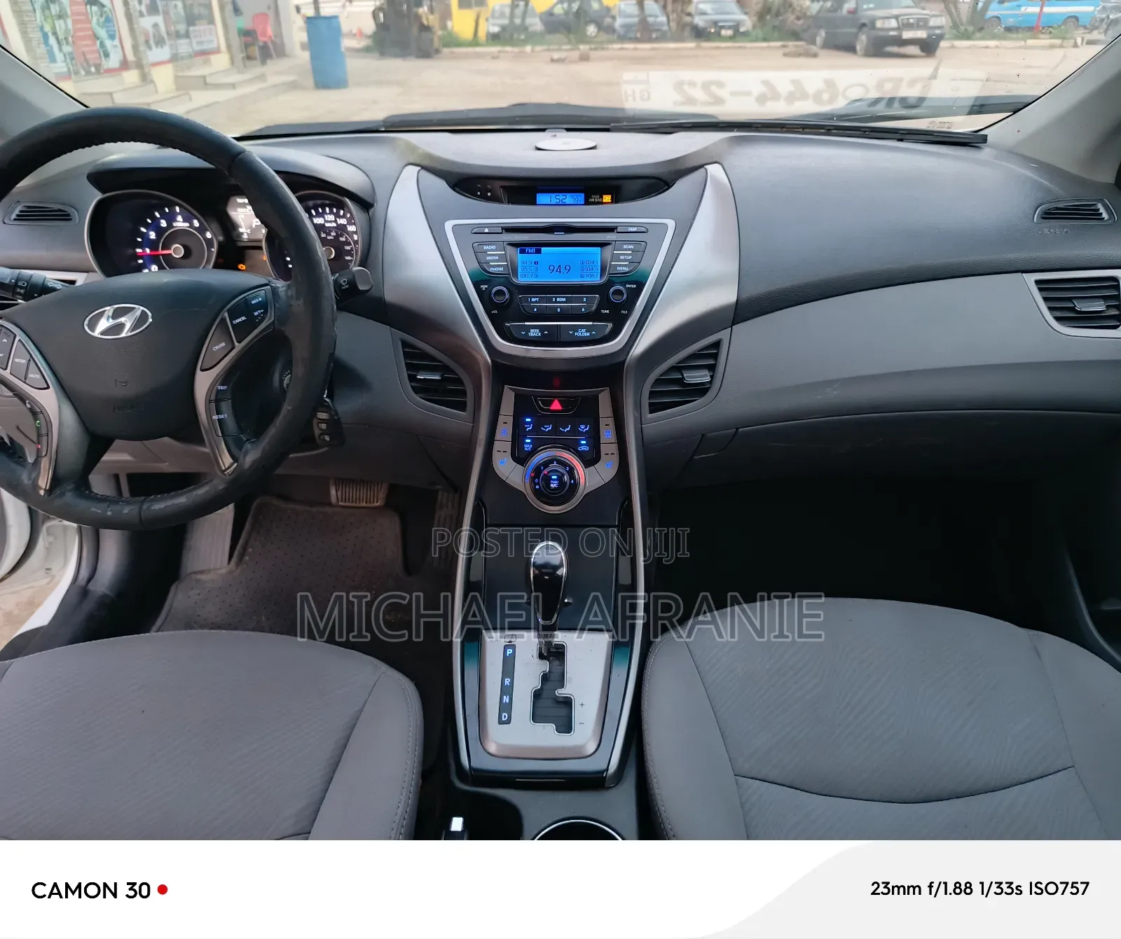 Hyundai Elantra GLS Sedan FWD (1.8L 4cyl 6A) 2013 White