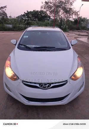 Hyundai Elantra GLS Sedan FWD (1.8L 4cyl 6A) 2013 White