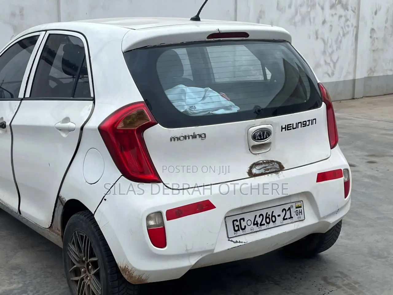 Kia Morning 2012 White