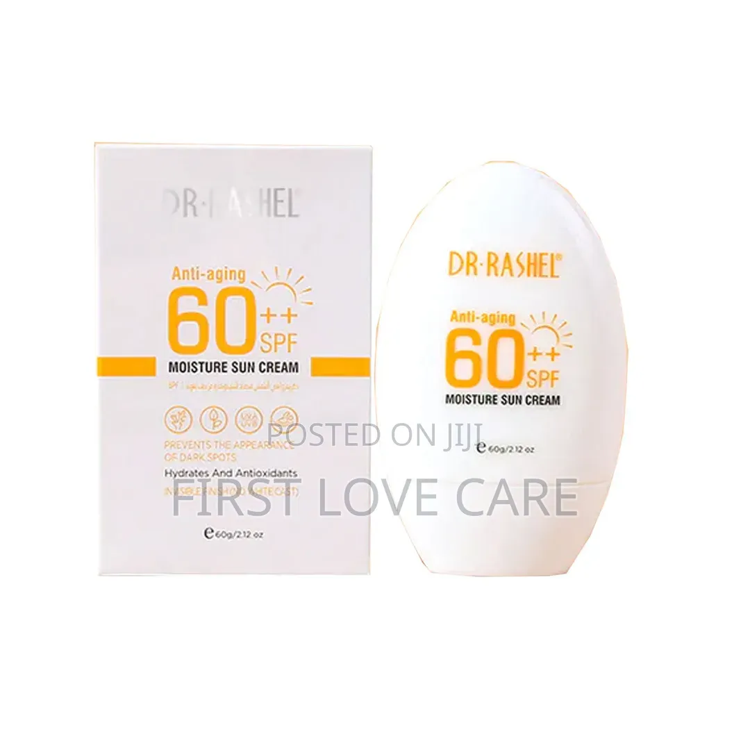 Dr Rashel Sunscreen SPF60+ Anti-Aging Moisturizing Sun Care