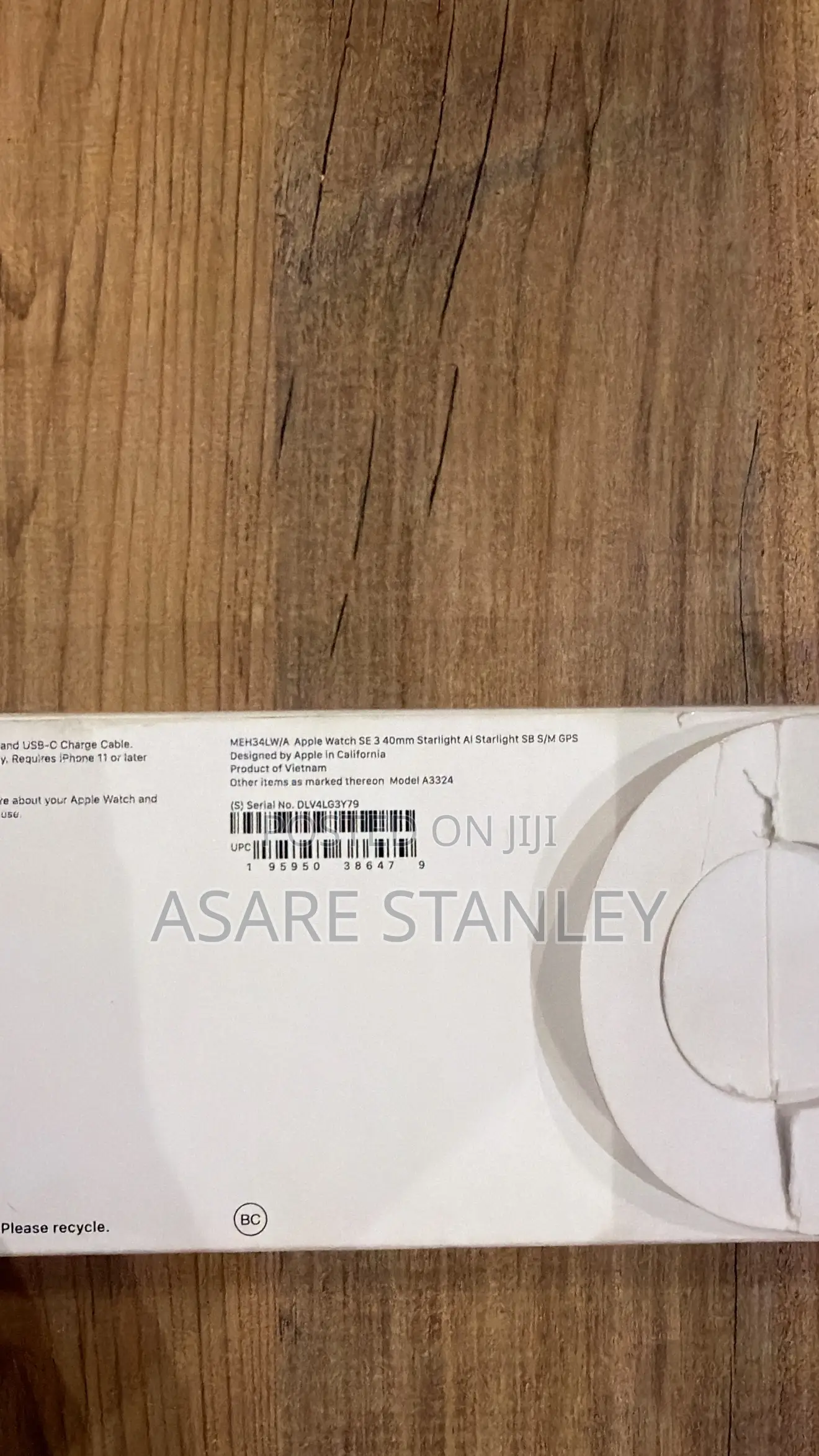 Apple Watch SE 3 40mm GPS Only