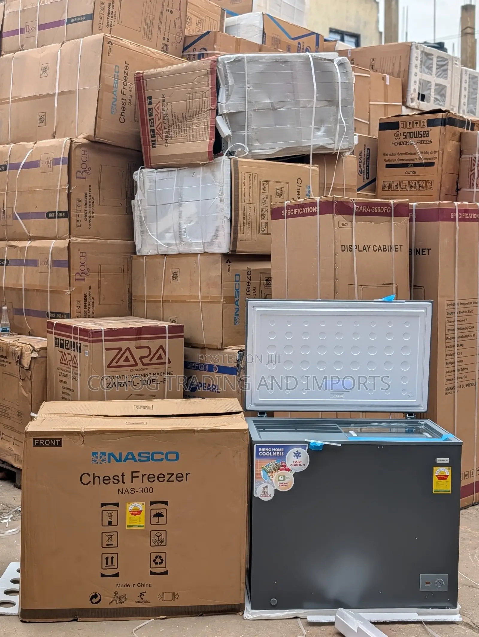 Nasco Chest Freezer Nas-300 *251l*