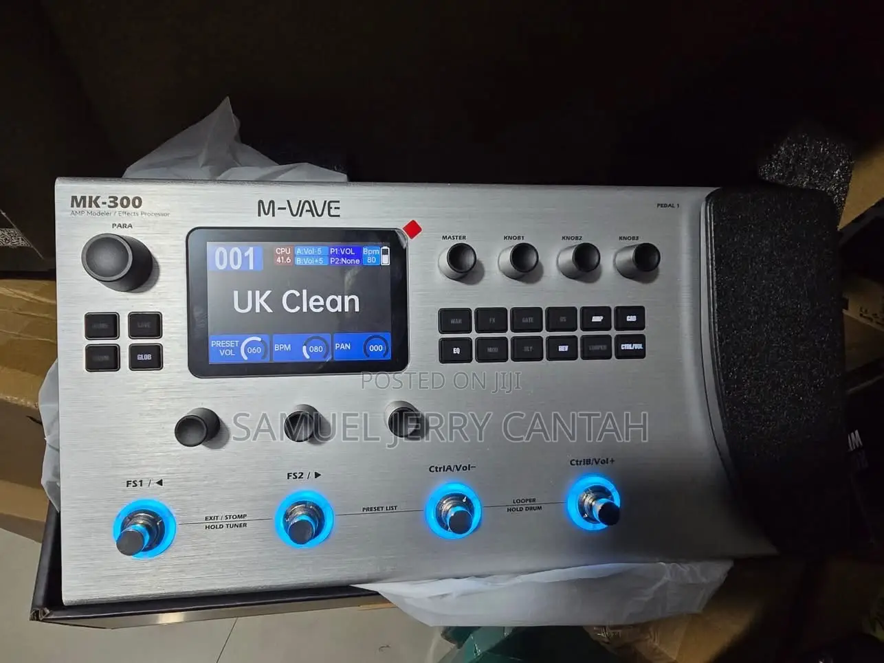 Mvave Mk300 Effect Board for Bass and Lead Guitar
