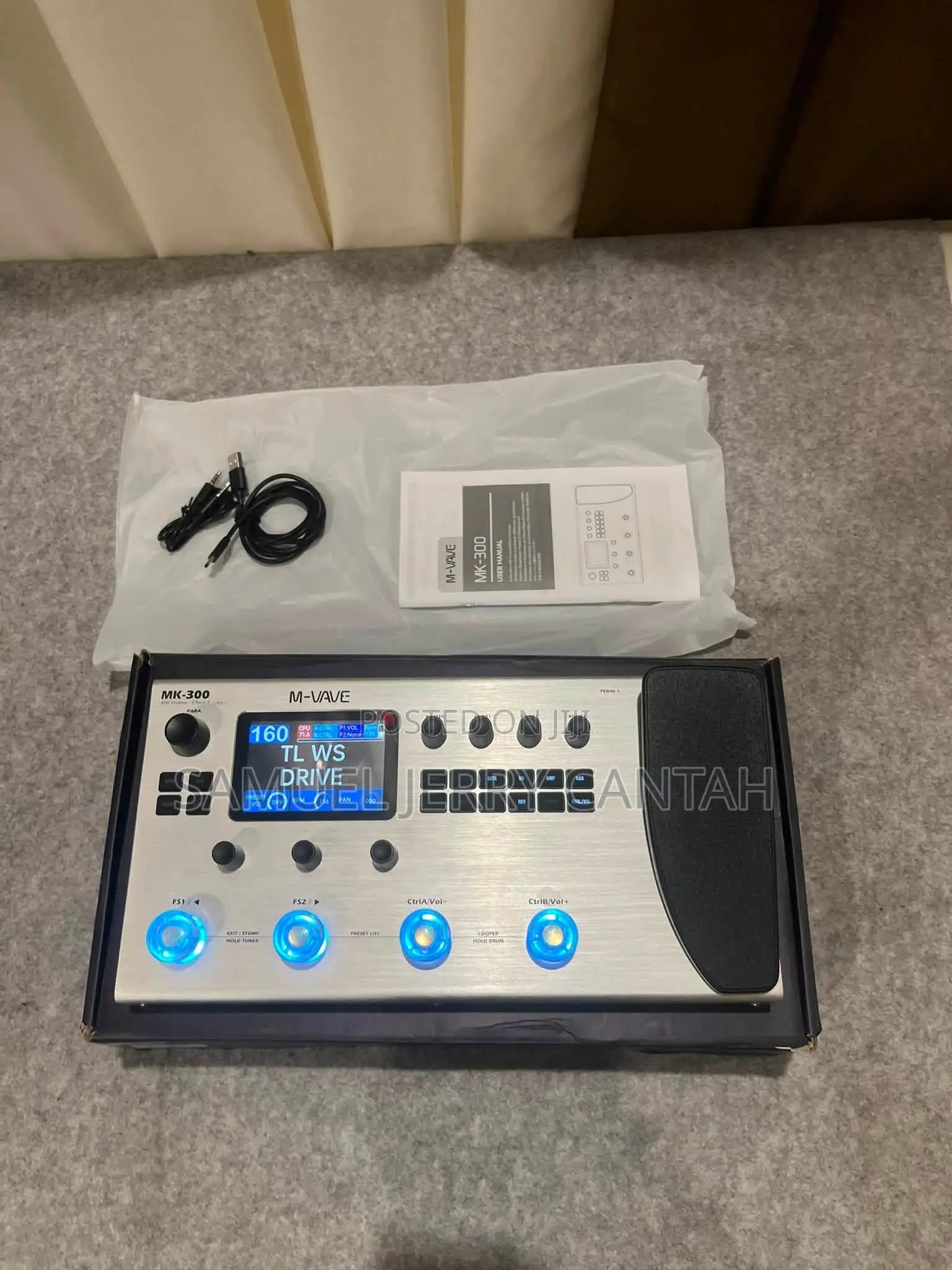 Mvave Mk300 Effect Board for Bass and Lead Guitar